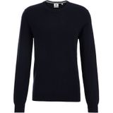 WE Fashion Trui van Katoenmix Royal Navy