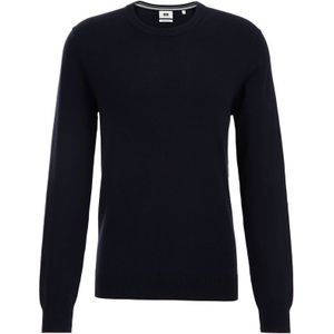 WE Fashion Trui van Katoenmix Royal Navy