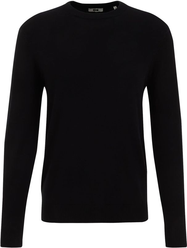 WE Fashion - Fundamental - Trui - Zwart - Katoenmix