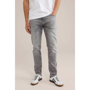 WE Fashion Blue Ridge Slim Fit Jeans Light Grey Denim