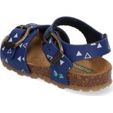 Bunnies JR - Bonny Beach - Sandalen - Blauw/Print - Leer - Gesp