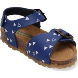 Bunnies JR - Bonny Beach - Sandalen - Blauw/Print - Leer - Gesp