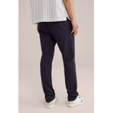 Fundamentals - Slim Fit Chino - Donkerblauw - Jog Kwaliteit