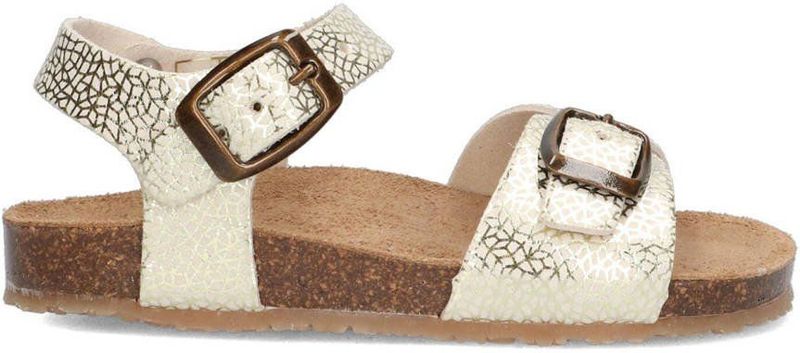 Red Code - Sandalen - Champagne - Imitatieleer - Platte Zool