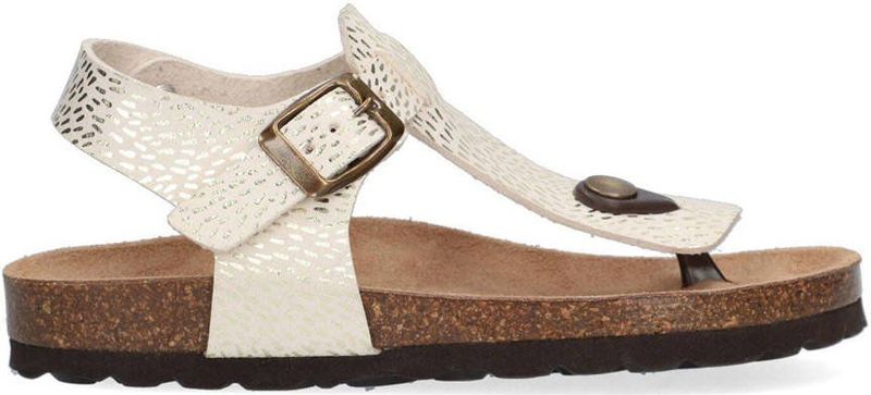 Red Code - Sandalen - Champagne - Imitatieleer - Platte Zool