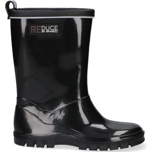 Braqeez 120960-589 Jongens Regenlaarzen - Zwart - PVC - Geen Sluiting - Duurzaam Recyclebaar