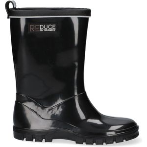 Braqeez 120960-589 Jongens Regenlaarzen - Zwart - PVC - Geen Sluiting - Duurzaam Recyclebaar