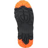 Braqeez 423421-503 Jongens Lage Sneakers - Beige Zwart Oranje Grijs - Leer - Veters