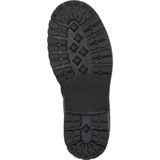 Braqeez 423785-589 Meisjes Veterboots - Zwart Grijs - Leer - Veters