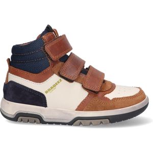 Braqeez - 423853 - Klittenbandschoenen - Cognac