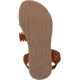 Braqeez 424016-413 Meisjes Sandalen - Cognac - Leer - Klittenband