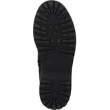 Braqeez - Belle Boot - Biker Boots - Zwart - Leer - Veters