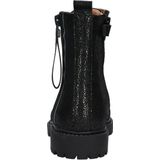 Braqeez - Belle Boot - Biker Boots - Zwart - Leer - Veters