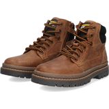 Braqeez 424920-513 Jongens Veterboots - Bruin - Leer - Veters