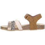 Braqeez - Sandalen - Zacht Textiel - Imitatieleer - Klittenbandsluiting