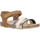 Braqeez - Sandalen - Zacht Textiel - Imitatieleer - Klittenbandsluiting