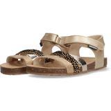 Braqeez - Sandaal - Meisjes - Zacht Textiel - Imitatieleer Voering