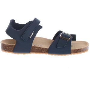 Braqeez - 425450-720 Sandalen - Blauw - Leer - Klittenband