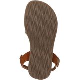 Braqeez - 425010-413 - Meisjes Sandalen - Cognac - Leer - Klittenband