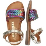 Braqeez - Cally Call - Sandalen - Leer - Klittenbandsluiting - Comfortabele Voering