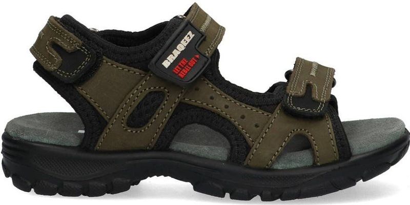 Braqeez - Tom Trail - Sandalen - Leer - Zwart