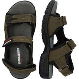 Braqeez - Tom Trail - Sandalen - Leer - Zwart