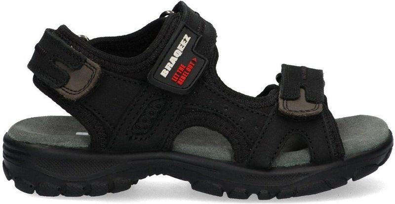 Braqeez - Tom Trail - Sandalen - Grijs - Leer