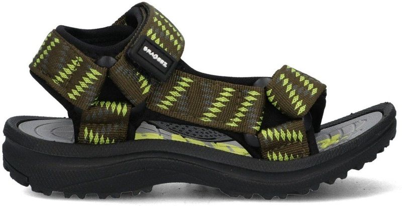 Braqeez - Sandalen - Groen - Textiel