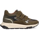 Braqeez - Fygo Flash - Suède Sneakers - Kakigroen