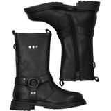 Braqeez - Mave Miles - Leren Bikerboots - Zwart