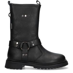 Braqeez - Mave Miles - Biker Boot - Zwart