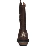 Braqeez - Coco - Cowboylaarzen - Donkerbruin - Leren