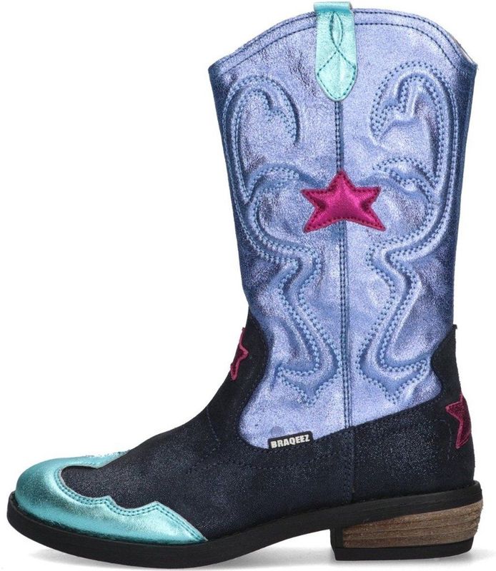 Braqeez - Cowboylaarzen - Leren Laars - Met Ritssluiting