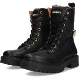 Braqeez - Leah Leap - Enkellaarsjes - Leer - Zachte Imitatiebontvoering