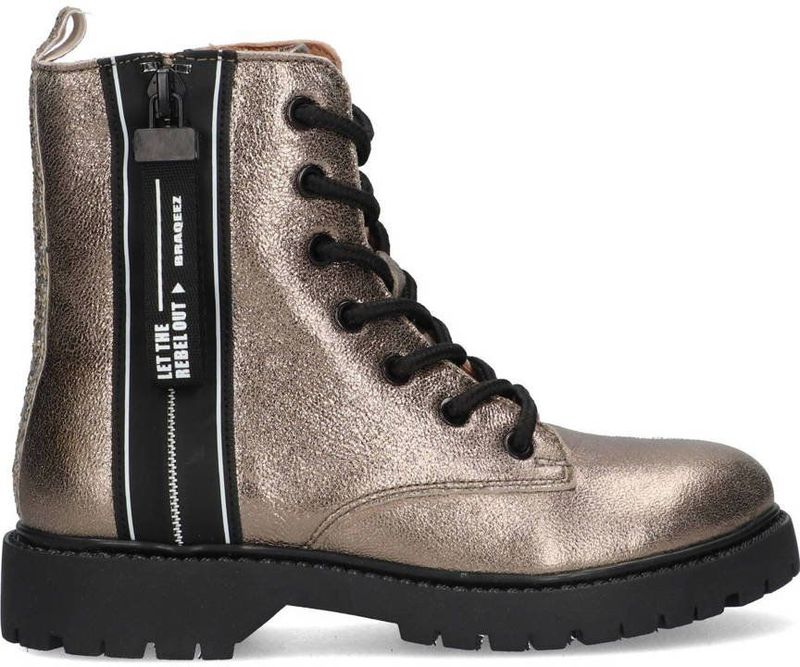 Braqeez - Enkelboot - Leren Enkellaarsjes