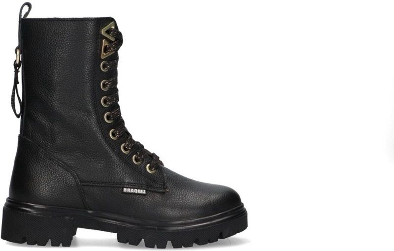 Braqeez - Mave Moxie - Enkellaarsjes - Leren