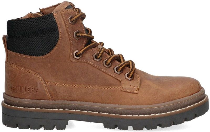 Braqeez - Harvey Hike - Enkellaarsjes - Nubuck - Stevige Profielzool