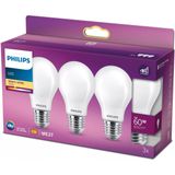 Philips - LED Lamp - Warmwit - E27 - 3 Stuks