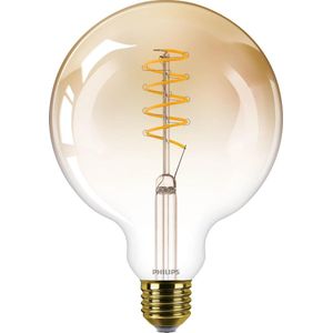 Philips - Globe LED-lamp - Flame - E27 - 4,5W - Dimbaar