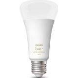 Philips Hue standaardlamp E27 Lichtbron - warm tot koelwitlicht - 1-pack - 1600lm - Bluetooth