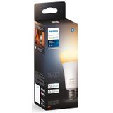 Philips Hue standaardlamp E27 Lichtbron - warm tot koelwitlicht - 1-pack - 1600lm - Bluetooth