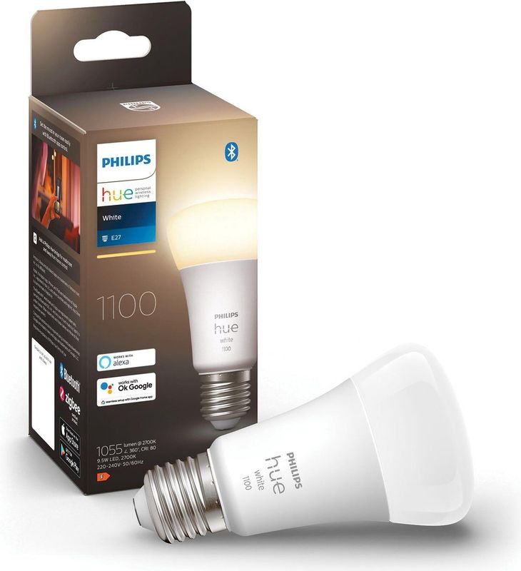 Philips - Hue Standaardlamp - Wit - E27 - 1-pack - 1100lm - Bluetooth