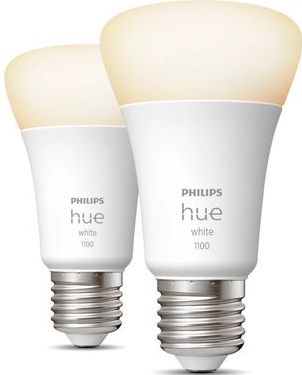 Philips - Hue - Standaardlamp E27 - Zachtwit Licht - 2-pack