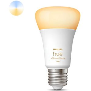 Philips Hue standaardlamp E27 Lichtbron - warm tot koelwitlicht - 1-pack - 1100lm - Bluetooth