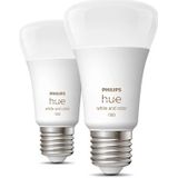 Philips - Hue Standaardlamp - Wit en Gekleurd - 2-pack - E27 - 1100lm
