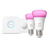 Philips - Hue White and Color Ambiance - Starterkit - Multicolor - E27