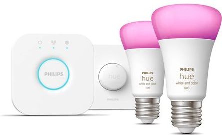 Philips - Hue White and Color Ambiance - Starterkit - Multicolor - E27