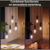 Philips - Hue Filament Lichtbron - E27 - Warm tot Koelwit Licht - 1-pack