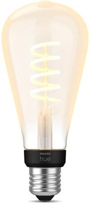 Philips - Hue Filament Lichtbron - E27 - Warm tot Koelwit Licht - 1-pack