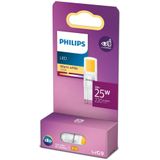 Philips LED Capsule Transparant - 25 W - G9 - warmwit licht